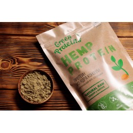 Коноплянный протеин (белок) 900 гр "Green Proteins"  Москва