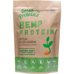 Коноплянный протеин (белок) 900 гр "Green Proteins"  Москва