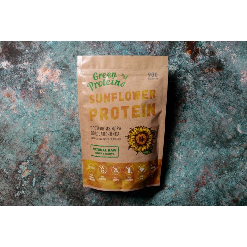 Подсолнечный протеин (белок) 900 гр "Green Proteins" Москва