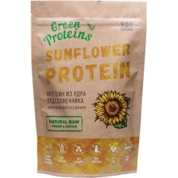 Подсолнечный протеин (белок) 900 гр "Green Proteins" Москва