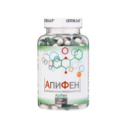 АПИФЕН 180 капсул Оптисалт Антигрибковый и антипаразитарный комплекс. Повышает иммунозащитные силы организма. 