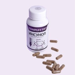 ИНСУНОЛ COMPLEX SW®. Способствует поддержанию нормальной работы поджелудочной железы и правильного уровня сахара в крови. Улучшает текучесть крови, поддерживает обмен веществ и способствует выведению «плохого» холестерина из организма.