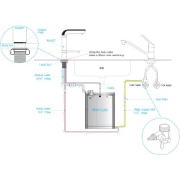 Ионизатор воды ION 5000 sa с дополнительной опцией (кран)